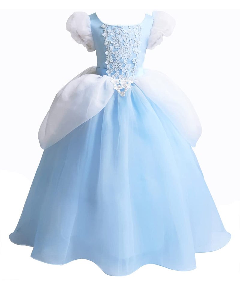 CQDY Cinderella Dress Princess Costume Halloween Party Dress up - Image 4